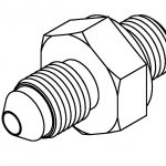 BrakeQuip BQ157 Adaptor 1/8 x 28BSPP – No. 3 JIC