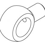 BrakeQuip BQ225 Banjo Head – Weld On – 7/16 x 10mm