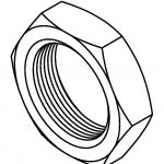 BrakeQuip BQ75 Bulkhead Nut 7/8 x 14NF