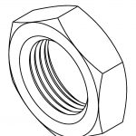 BrakeQuip BQ77 Bulkhead Nut 11/16 x 18