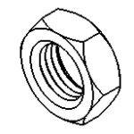 BrakeQuip BQ80 Bulkhead Nut 7/16 x 20NF