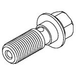 BrakeQuip BQ8093SS Banjo Bolt 3/8 x 24NF Stainless Steel