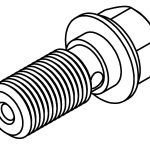 BrakeQuip BQ8099SS Banjo Bolt M10 x 1.25 Stainless Steel