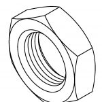 BrakeQuip BQ81 Bulkhead Nut M12 x 1