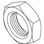 BrakeQuip BQ82 Bulkhead Nut M12 x 1.5