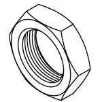 BrakeQuip BQ85 Bulkhead Nut M20 x 1.5