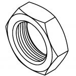 BrakeQuip BQ86 Bulkhead Nut M18 x 1.5