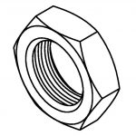 BrakeQuip BQ87 Bulkhead Nut M16 x 1.5