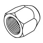BrakeQuip BQ9174 Brake Line Fitting Female M12 x 1mm 3/16