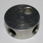 BrakeQuip BQ91A 3 Way Tube Tee – M10 x 1 – 10mm mount hole