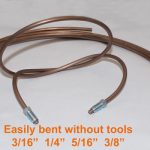 BrakeQuip BQBRAKETUBE Brake Line Cunifer Copper Nickel Multiple Sizes